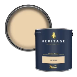 Dulux Heritage Matt Emulsion Paint DH Stone - 2.5L