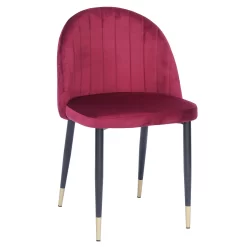 Illona Velvet Dining Chairs - Set Of 2 - Berry 11 Illona Velvet Dining Chairs - Set Of 2 - Berry -Furniture Series Store 12906334 2074862758242648