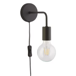 Jay Plug In Wall Light - Charcoal -Furniture Series Store 12908183 1714899250360353