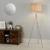 Bella Tripod Floor Lamp - Grey -Furniture Series Store 12908200 1545042038625679