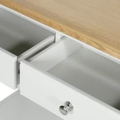 Westcott Oak Painted Console Table -Furniture Series Store 12914125 7144897163216028