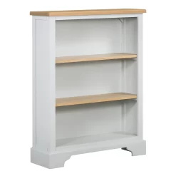 Westcott Oak Painted Low Open Bookcase