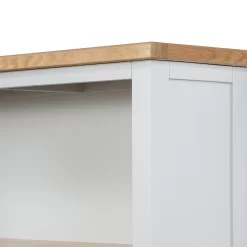 Westcott Oak Painted Low Open Bookcase -Furniture Series Store 12914130 1914938893619642