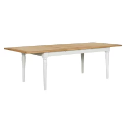 Westcott Oak Painted 8-10 Seat Extending Dining Table