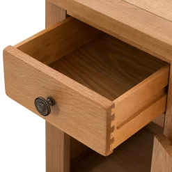 Hocombe Tall Side Table - Oak -Furniture Series Store 12914668 1864933242477126