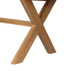 Hocombe 8-10 Seat Extending Dining Table - Oak -Furniture Series Store 12914673 1134933242604728