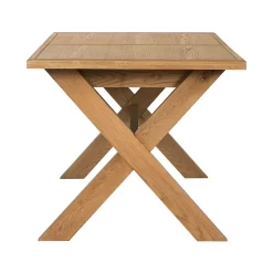 Hocombe 8-10 Seat Extending Dining Table - Oak -Furniture Series Store 12914673 1854933242411171