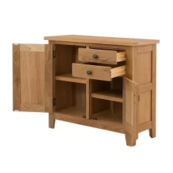 Hocombe Small Sideboard - Oak -Furniture Series Store 12914677 1364933242465234