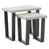 Dalston Grey Ash Nest Of Tables -Furniture Series Store 12915451 5965036621077221