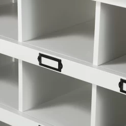 Ashstead Shoe Cupboard - Oak & Ivory -Furniture Series Store 12917100 1504901116033428