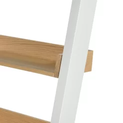Ashstead Ladder Shelf - Oak & Ivory -Furniture Series Store 12917109 1314897162153803