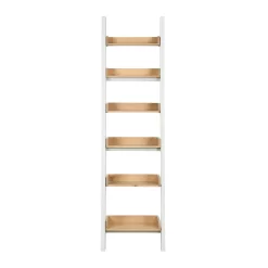 Ashstead Ladder Shelf - Oak & Ivory -Furniture Series Store 12917109 1414897161904563