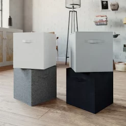 Living Elements Compact Cube Premium Woven Insert - Silver -Furniture Series Store 12932936 8644887875625171