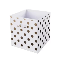 Living Elements Compact Cube Foil Spot Insert - White & Gold