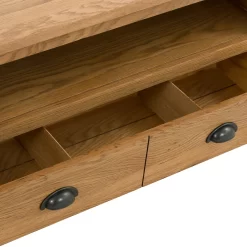 Norbury Corner TV Stand - Oak -Furniture Series Store 12940834 8884873340679492