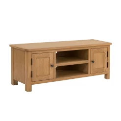 Norbury Wide TV Stand - Oak