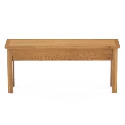Norbury Storage Dining Bench - Oak -Furniture Series Store 12940845 1164874669698056