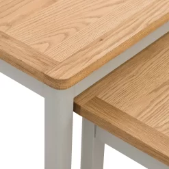 Norbury Nest Of 2 Tables - Grey -Furniture Series Store 12940857 8984873337424537