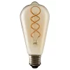 TCP Decorative Lightbulb Soft Filament ST64 Cage ES 4W/23W Warm Amber 1 Pack -Furniture Series Store 12968021 1944853931462477