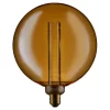TCP Decorative Lightbulb LED Large Globe ES 3W/8W Warm Amber 1 Pack -Furniture Series Store 12968023 1484853931331461