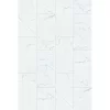 Plancs White Marble Self-Adhesive Vinyl Floor Tile - 5pc Pack Covers 0.93sqm