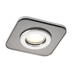 Bathstore Triotone Square Smoked Glass Downlight