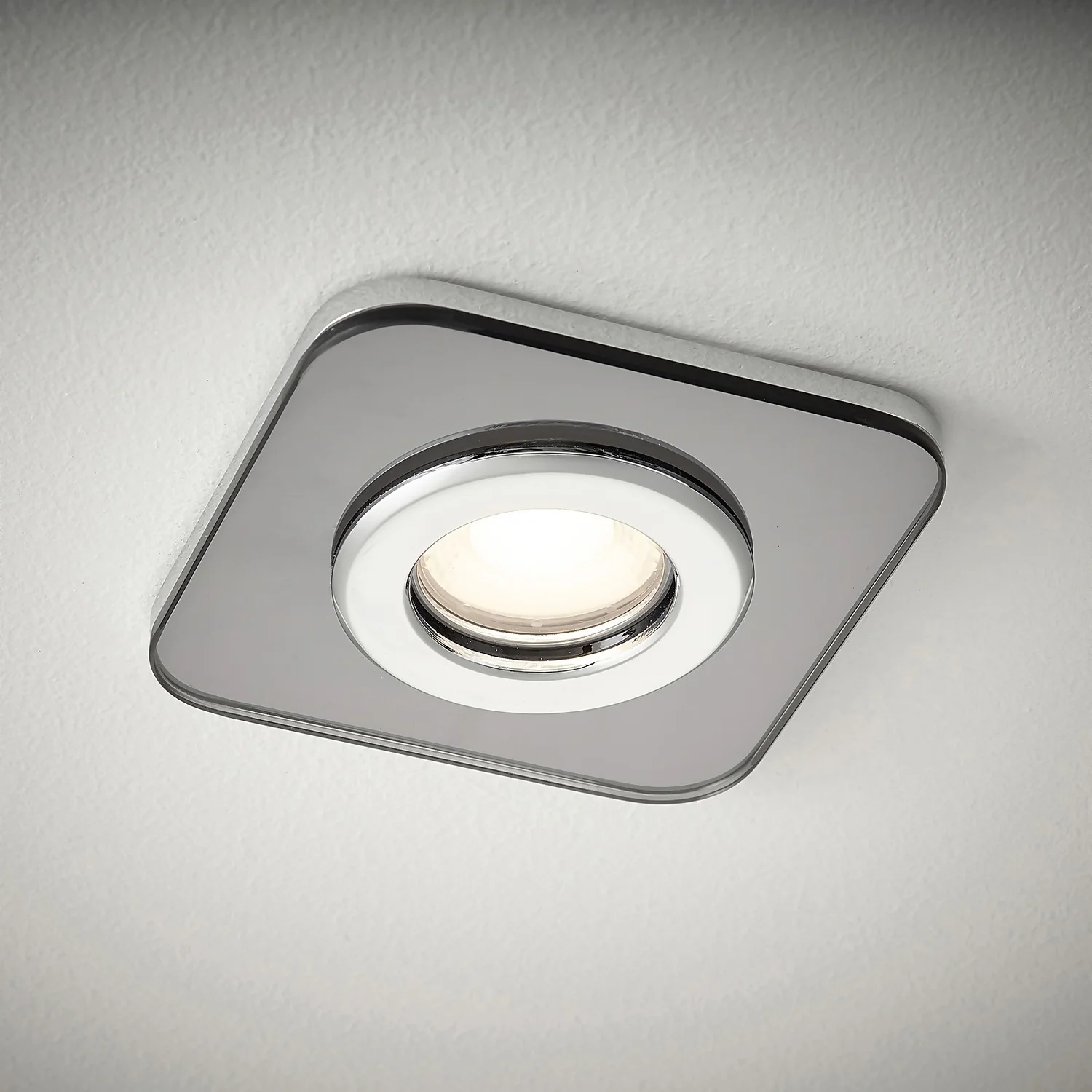 Bathstore Triotone Square Smoked Glass Downlight 4 Bathstore Triotone Square Smoked Glass Downlight - Image 2