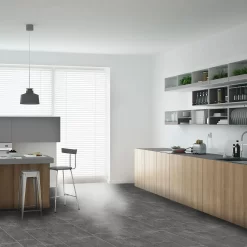 None Nicole Slate Vinyl Sheet Flooring - 3x2m Roll -Furniture Series Store 13053377 8605005268870487