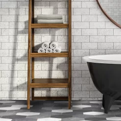 None Pembroke Hex Vinyl Sheet Flooring - 3x2m Roll