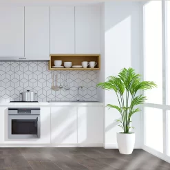 None Warm Oak Vinyl Sheet Flooring - 3x2m Roll -Furniture Series Store 13053384 1875002421411688