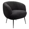 Tori Boucle Tub Chair - Black -Furniture Series Store 13130400 1994919264898960