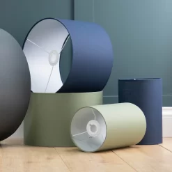 Clyde Sage Cylinder Shade - 16cm -Furniture Series Store 13139380 1764944148108908