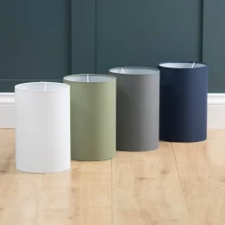 Clyde Sage Cylinder Shade - 16cm -Furniture Series Store 13139380 4154944147957204