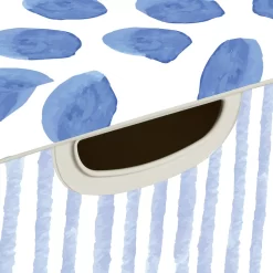 Curver Stockholm Coastal Deco Storage Box - Blue & White - 22L -Furniture Series Store 13169627 2104898511677793