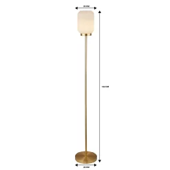 Pearl Frosted Floor Lamp - White -Furniture Series Store 13177660 1244958397069642