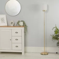 Pearl Frosted Floor Lamp - White -Furniture Series Store 13177660 6185042042644854
