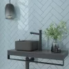 None Camden Green Ceramic Wall Tile 100 X 300mm - 0.45sqm Pack -Furniture Series Store 13207707 1304909363814655
