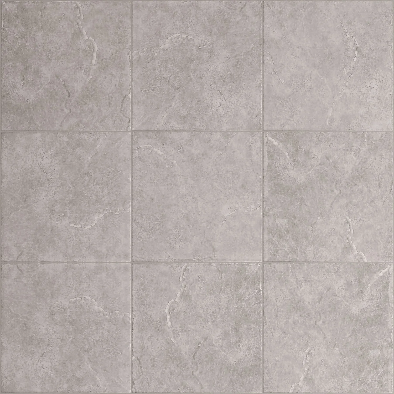 None Cuba Light Grey Ceramic Floor Tile 330 X 300mm 4 None Cuba Light Grey Ceramic Floor Tile 330 X 300mm - Image 2