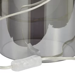 Jinx Table Lamp - Smoked Glass -Furniture Series Store 13208310 1144896913204188