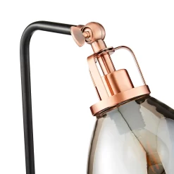 Decan Table Lamp - Smoke & Copper -Furniture Series Store 13208318 2204896913371606