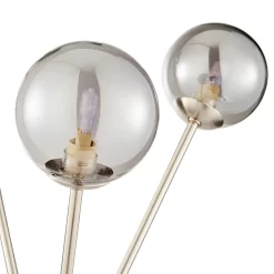 Orb 3 Light Floor Lamp - Nickel Smoke -Furniture Series Store 13208323 1524896913572048