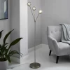 Orb 3 Light Floor Lamp - Nickel Smoke -Furniture Series Store 13208323 1684896913458471