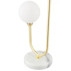 House Beautiful Delta Marble Table Lamp - Brass & Opal 10 House Beautiful Delta Marble Table Lamp - Brass & Opal -Furniture Series Store 13208324 2024927260625350