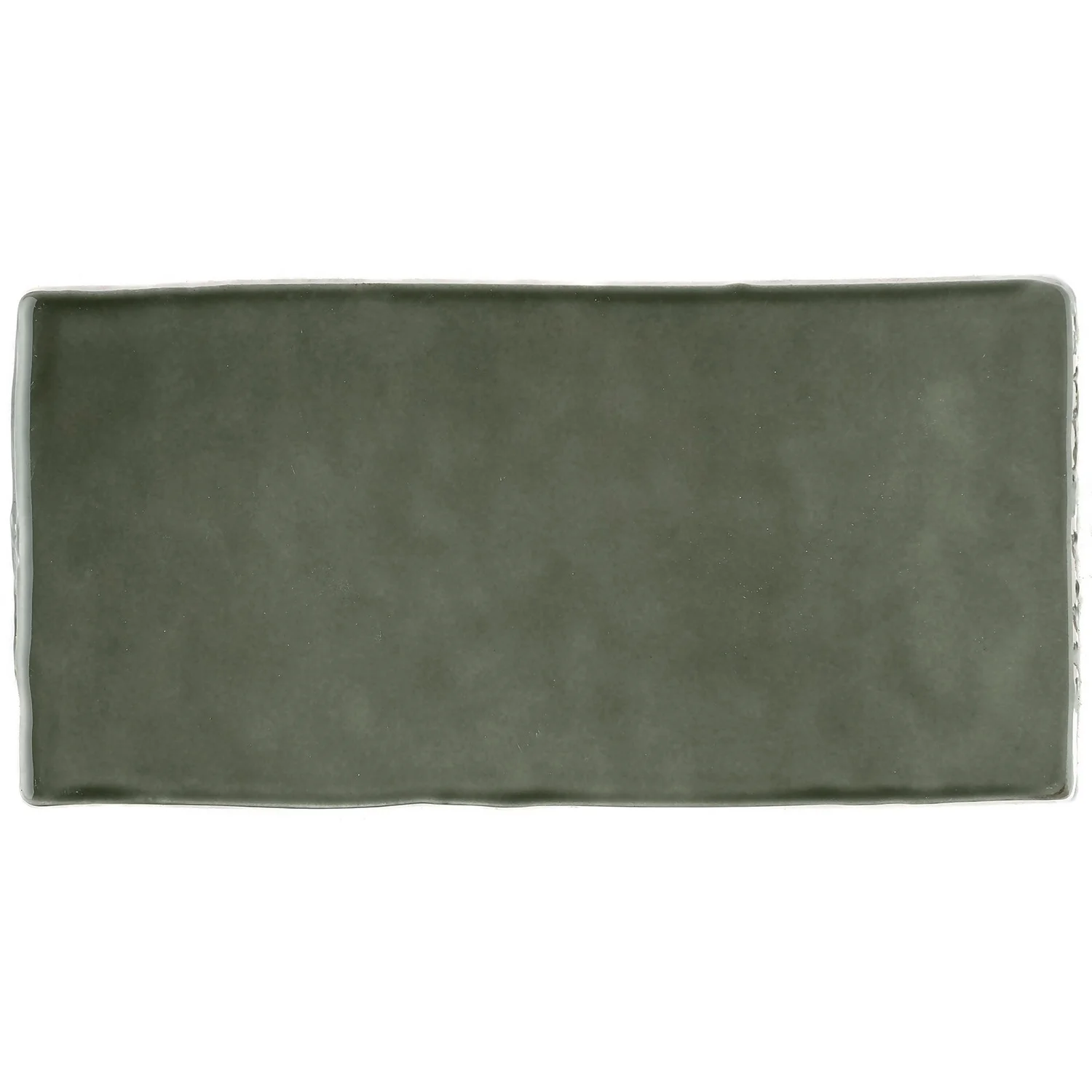 Country Living Artisan Moss Green Ceramic Wall Tile 75 X 150mm - 0.5sqm Pack 3 Country Living Artisan Moss Green Ceramic Wall Tile 75 X 150mm - 0.5sqm Pack - Image 2