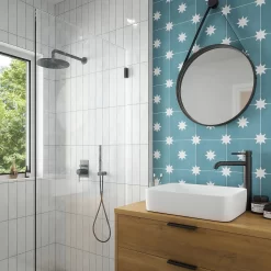 House Beautiful Aurelia Cotton Ceramic Wall Tile 75 X 300mm - 0.5sqm Pack -Furniture Series Store 13220567 1534909608153954