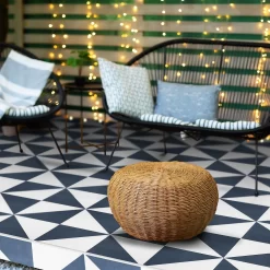 House Beautiful Cube Denim Porcelain Wall & Floor Tile 200 X 200mm - 0.52sqm Pack -Furniture Series Store 13220590 7974924671678684