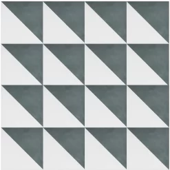 House Beautiful Cube Fern Porcelain Wall & Floor Tile 200 X 200mm - 0.52sqm Pack -Furniture Series Store 13220592 1274915381955859