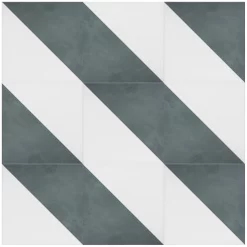 House Beautiful Cube Fern Porcelain Wall & Floor Tile 200 X 200mm - 0.52sqm Pack -Furniture Series Store 13220592 2144924675957482