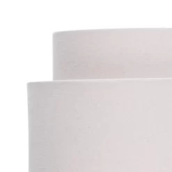 Finn Tier Drum Putty Linen Shade - 25cm -Furniture Series Store 13222467 1504901095927101