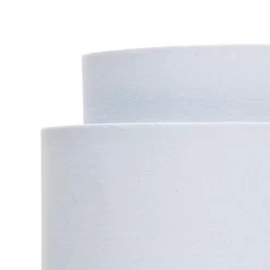 Finn Tier Drum Sky Blue Linen Shade - 25cm -Furniture Series Store 13222480 1554901095897062